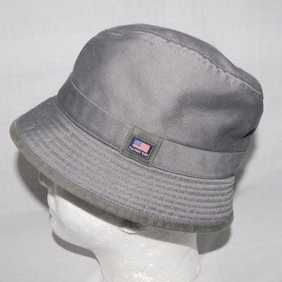 Polo Ralph Lauren Boys 7-10 Grey Bucket Hat - Picture 1 of 6